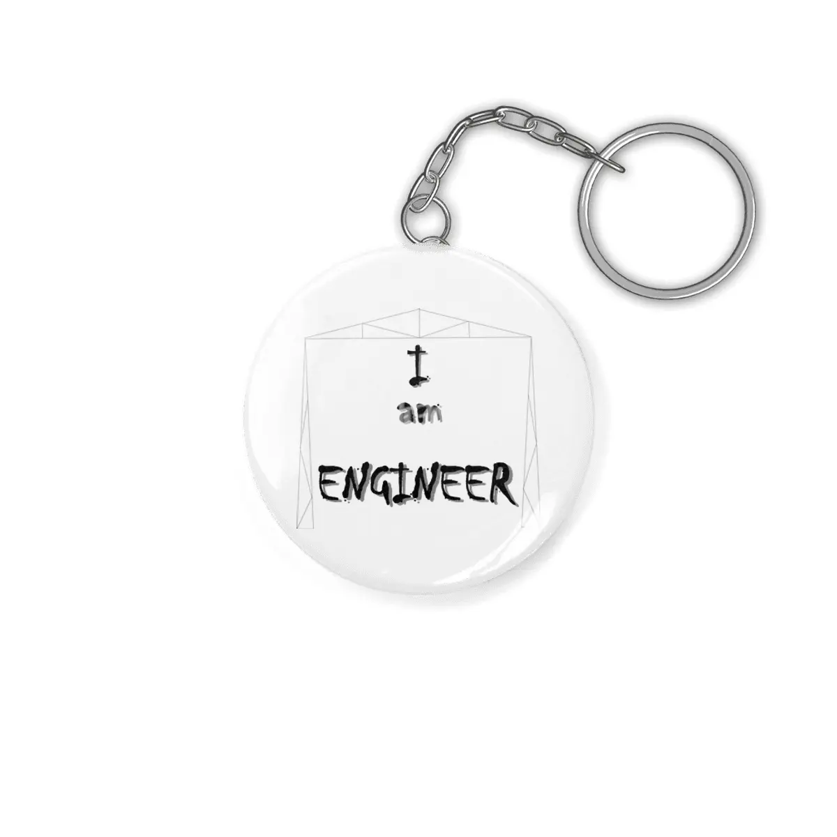 I am Engineer Anahtarlık