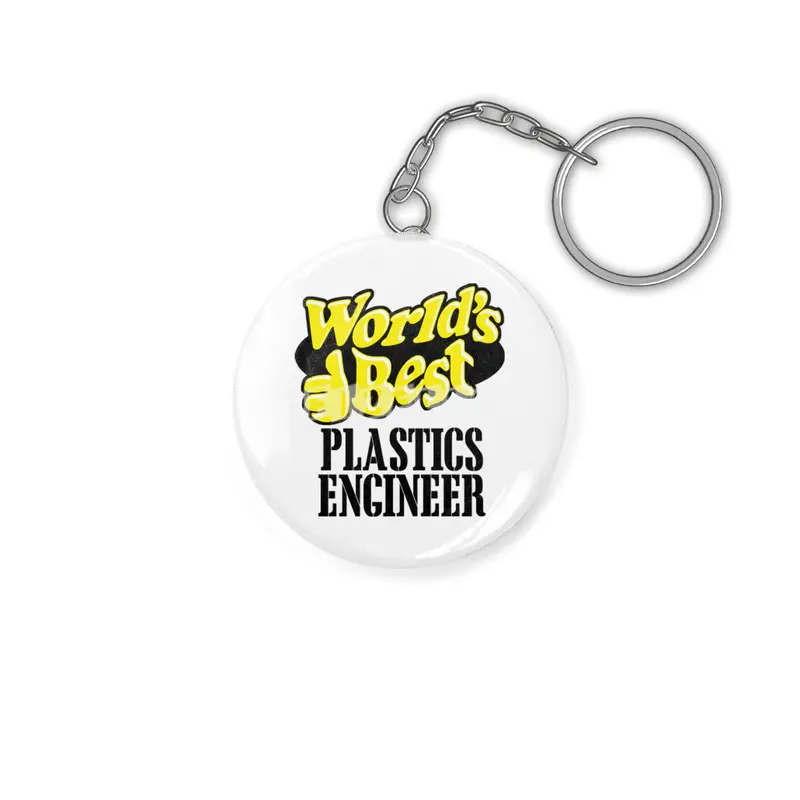 World's Best Plastics Engineer Anahtarlık