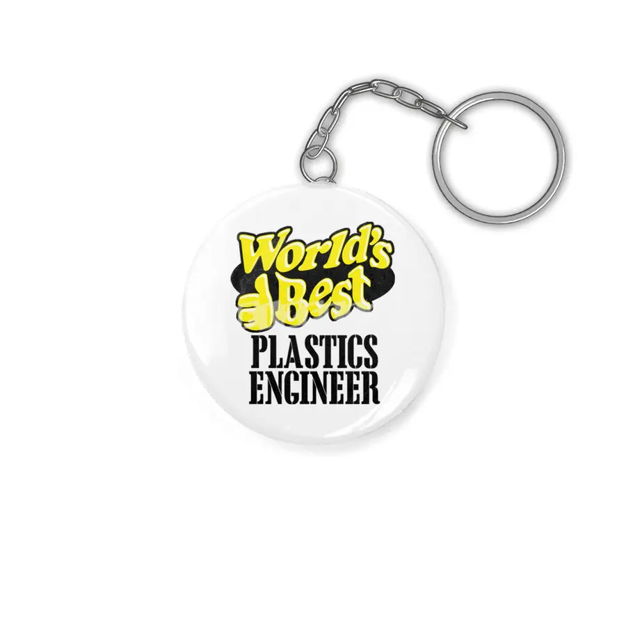 World's Best Plastics Engineer Anahtarlık
