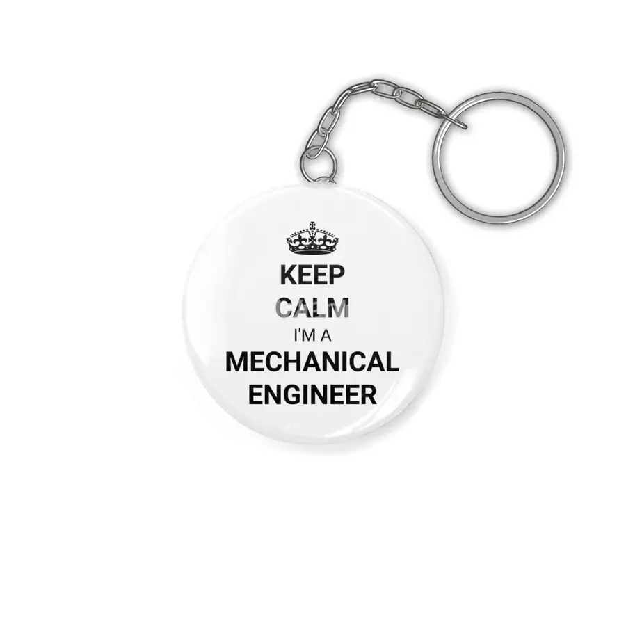 Keep Calm I'm A Mechanical Engineer Quote Anahtarlık