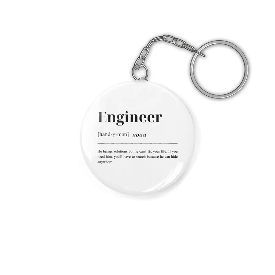 Engineer definition Anahtarlık