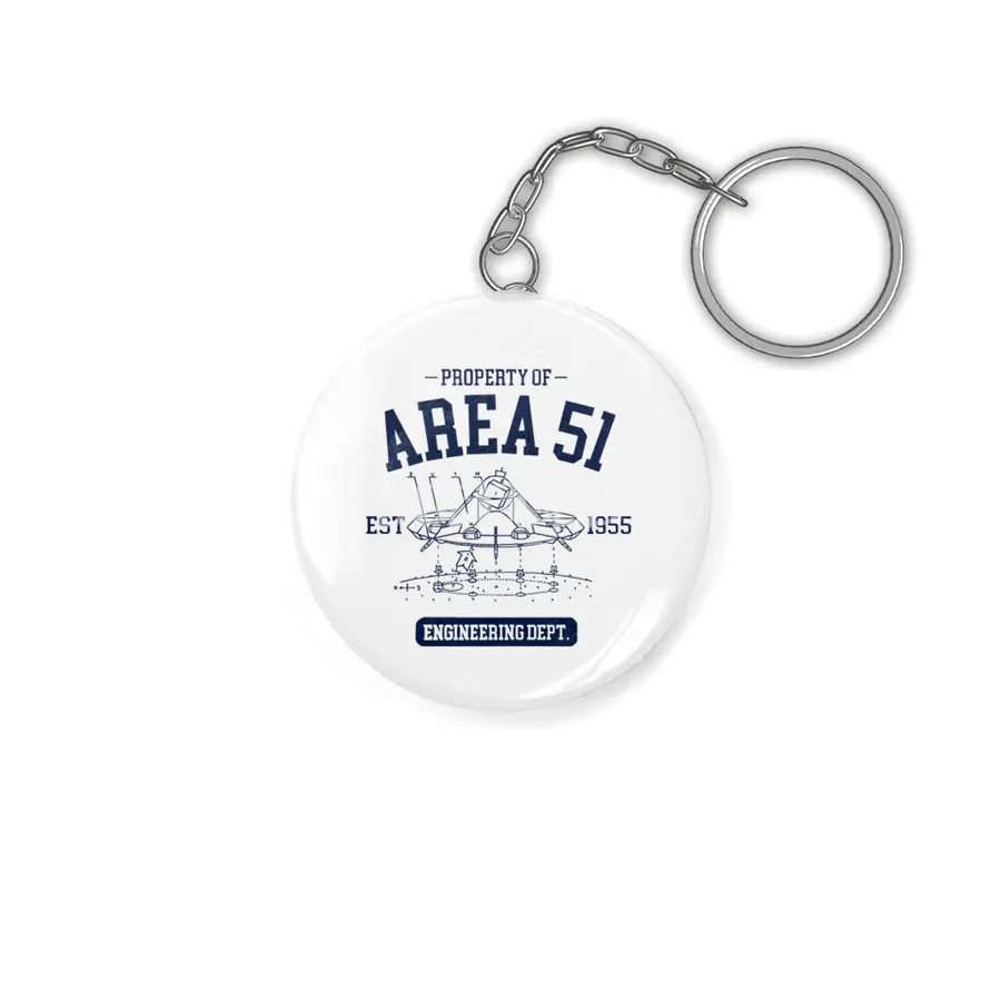 Property of Area 51 Engineering Dept Anahtarlık