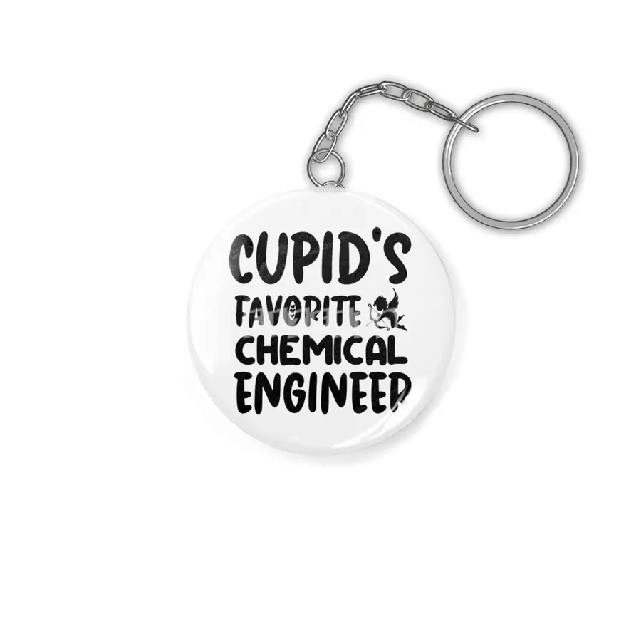 Cupids Favorite Chemical Engineer Valentines Day Anahtarlık