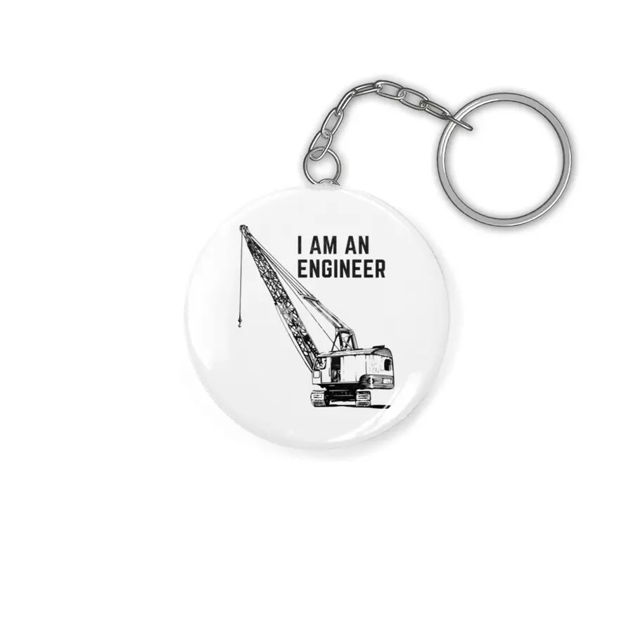 I Am An Engineer Anahtarlık