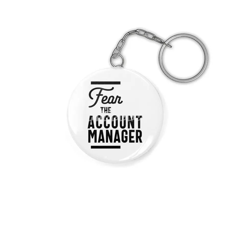 Account Manager Gift Funny Job Title Profession Birthday Idea Anahtarlık