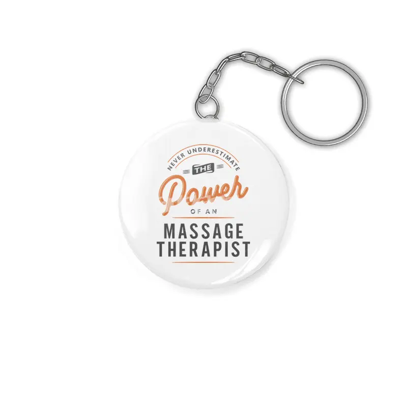 Massage Therapist Funny Job Title Profession Birthday Worker Anahtarlık