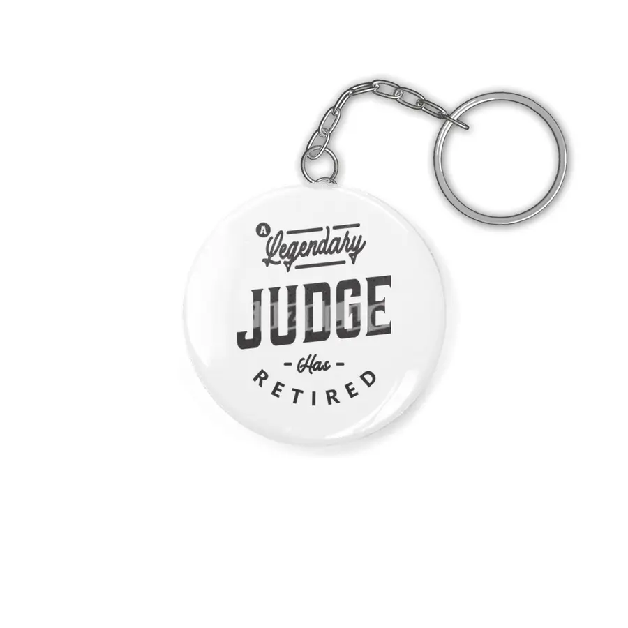 Judge Funny Job Title Profession Birthday Worker Anahtarlık