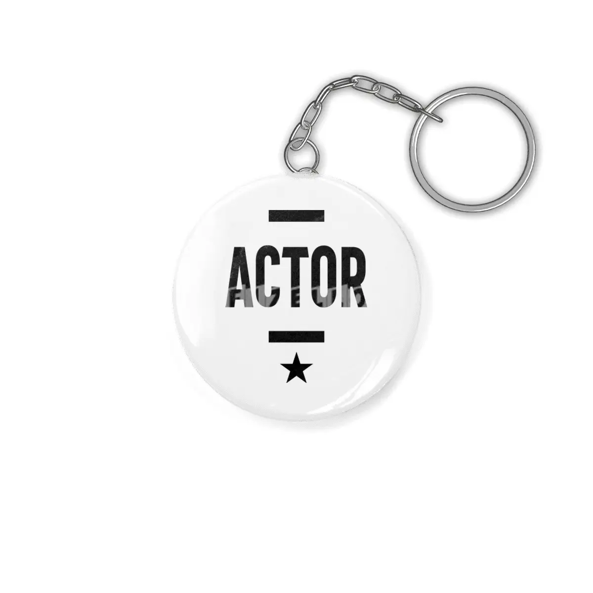 Actor Job Title Gift Anahtarlık