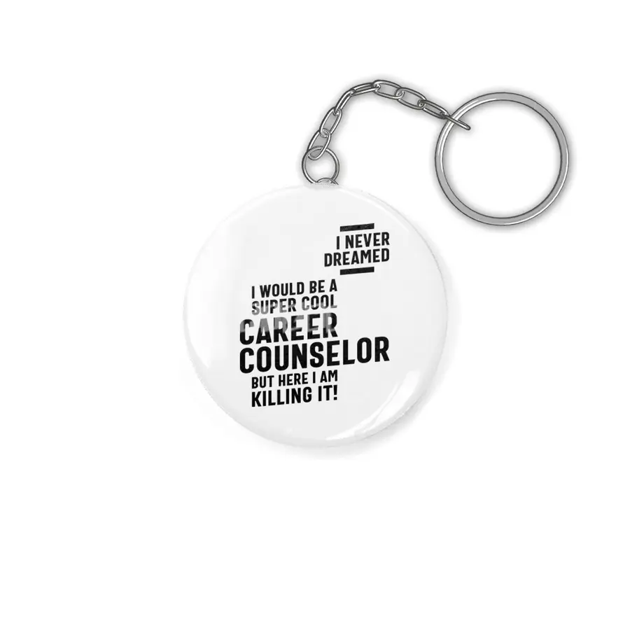 Career Counselor Job Title Gift Anahtarlık