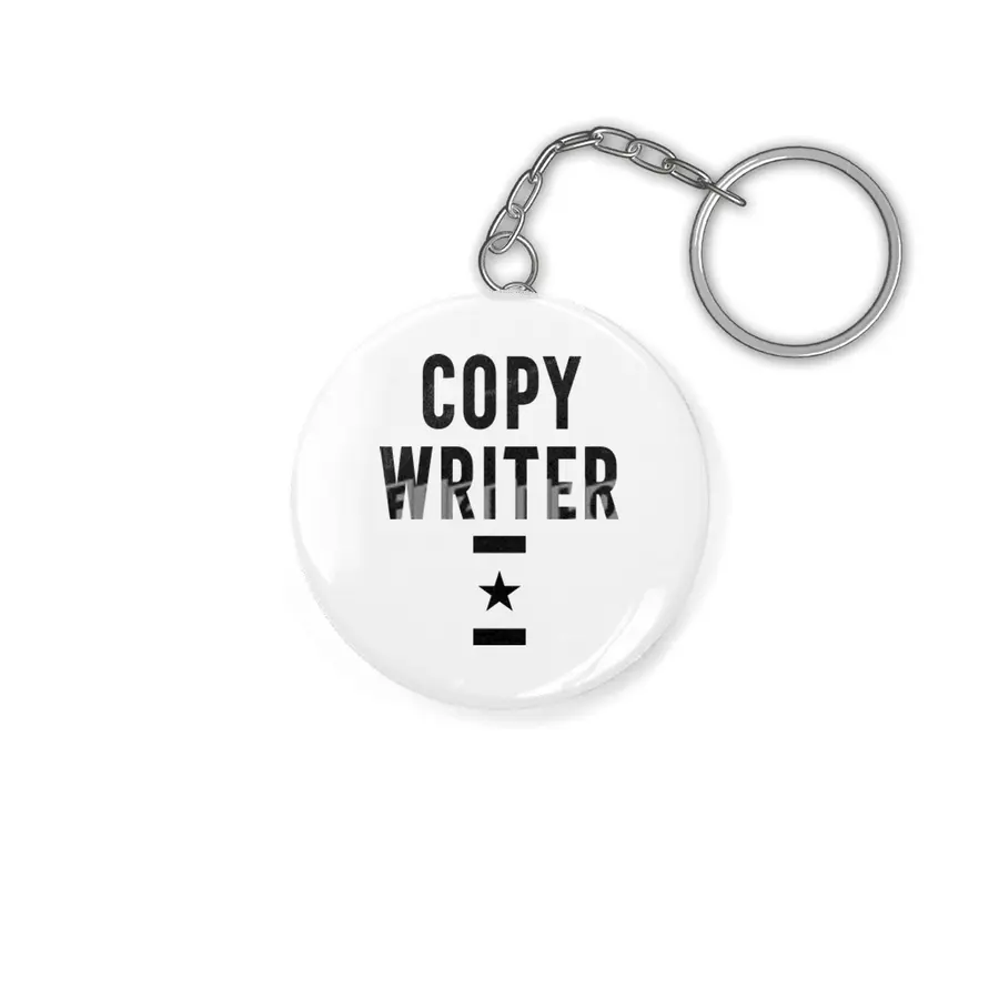 Copy Writer Job Title Gift Anahtarlık