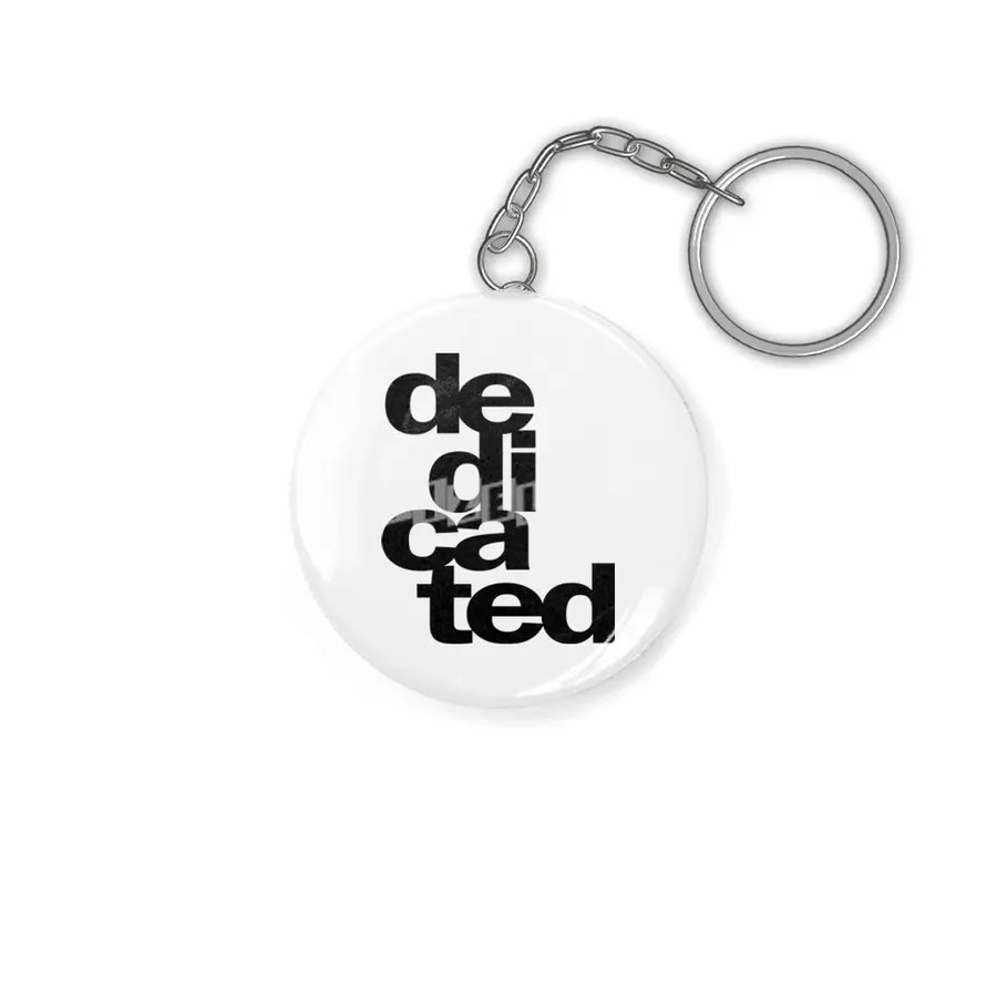 Dedicated Job Title Men Women Gift Anahtarlık