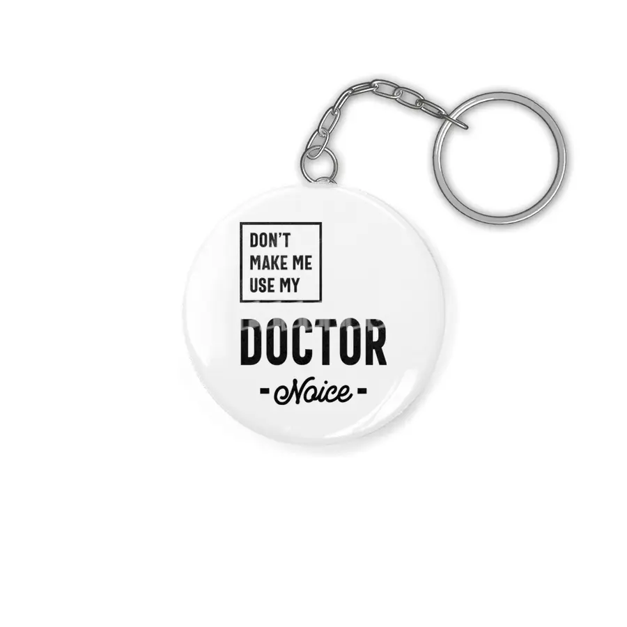 Doctor Job Title Men Women Gift Anahtarlık
