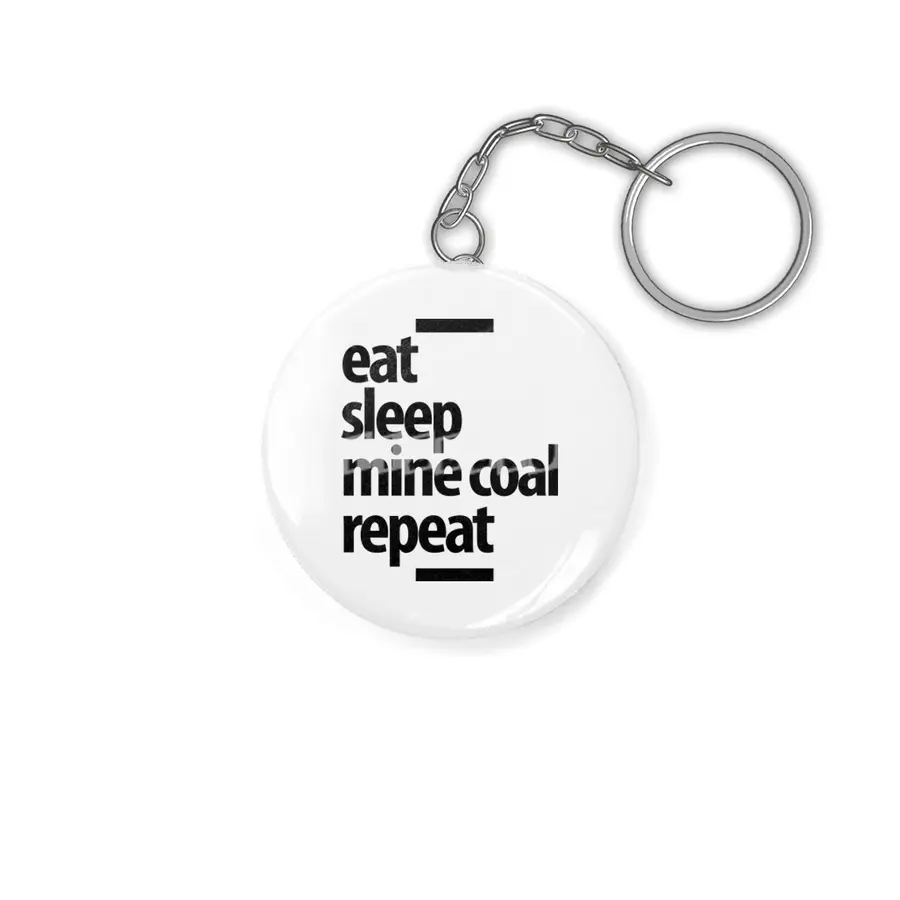 Funny Gift Mine Coal Job Title Gift Anahtarlık