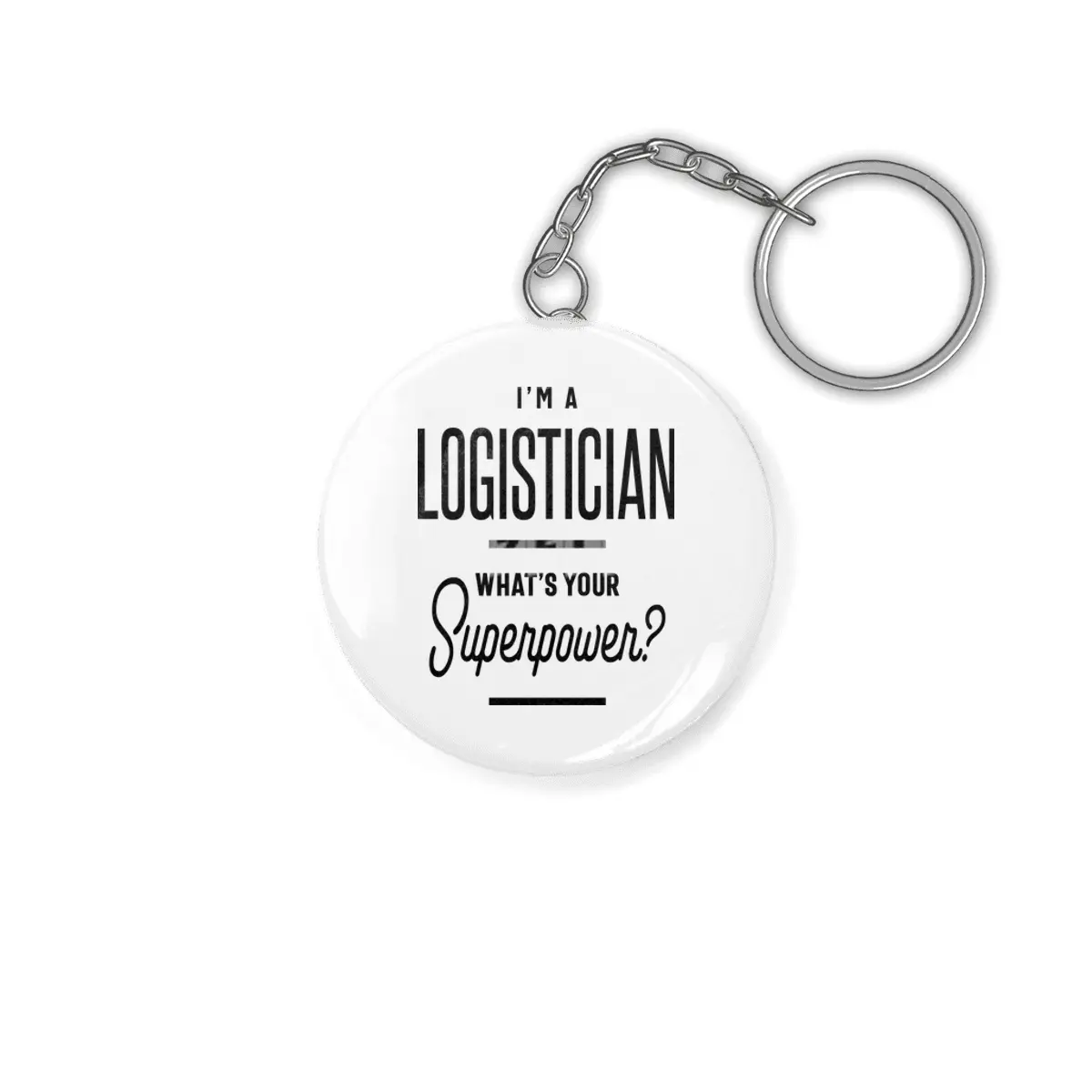 Logistician Job Title Gift Anahtarlık