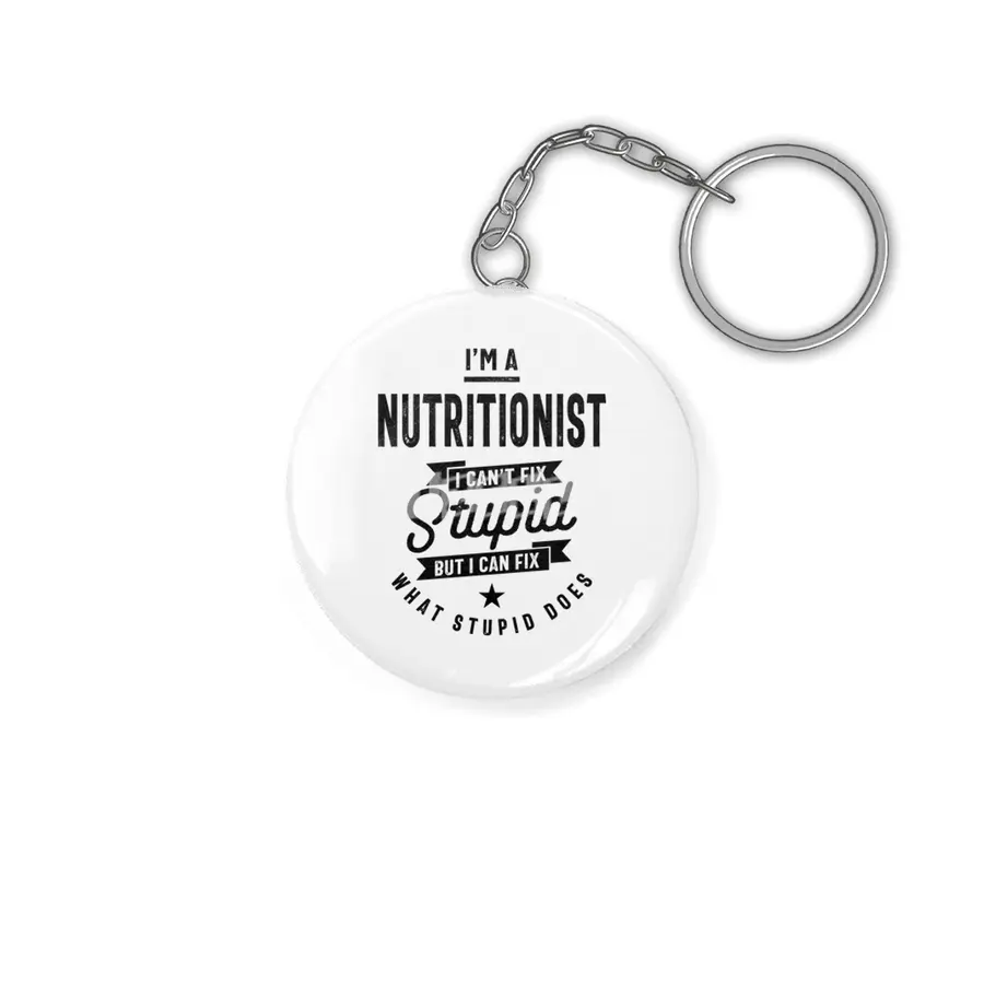 Nutritionist Job Title Gift Anahtarlık