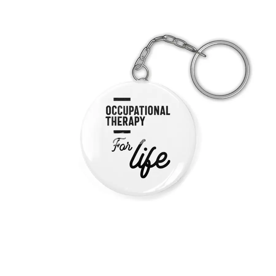 Occupational Therapy Work Job Title Gift Anahtarlık