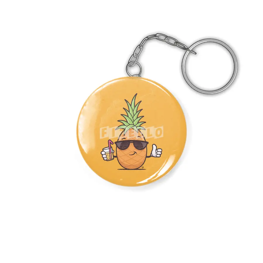Cool Pineapple Anahtarlık