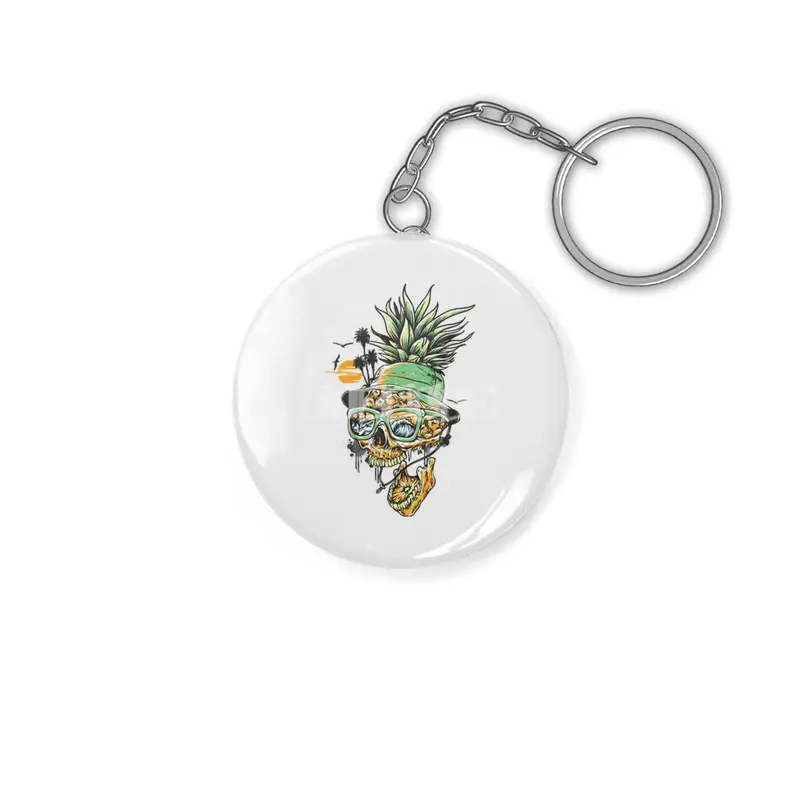 Summer Pineapple Anahtarlık