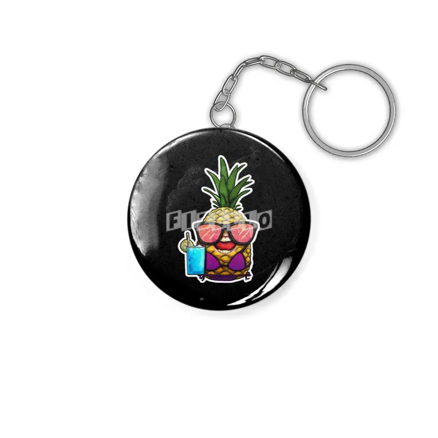 Casual Pineapple Anahtarlık