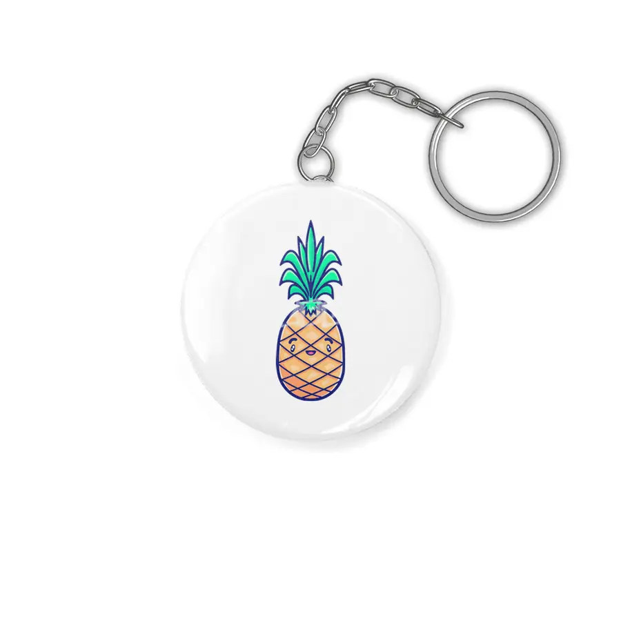 Tropicana Sticker Collection – Pineapple Anahtarlık