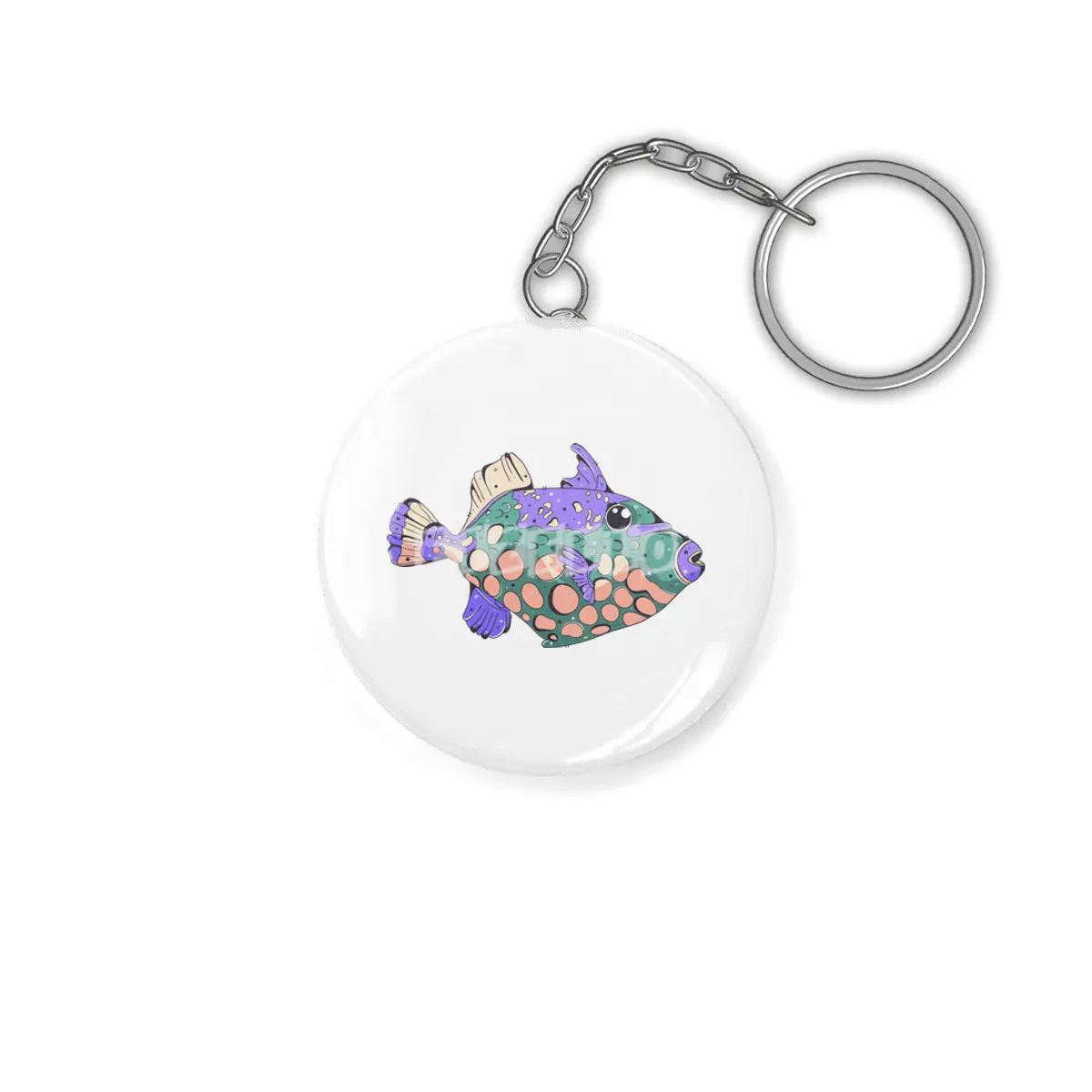 Clown Triggerfish Anahtarlık