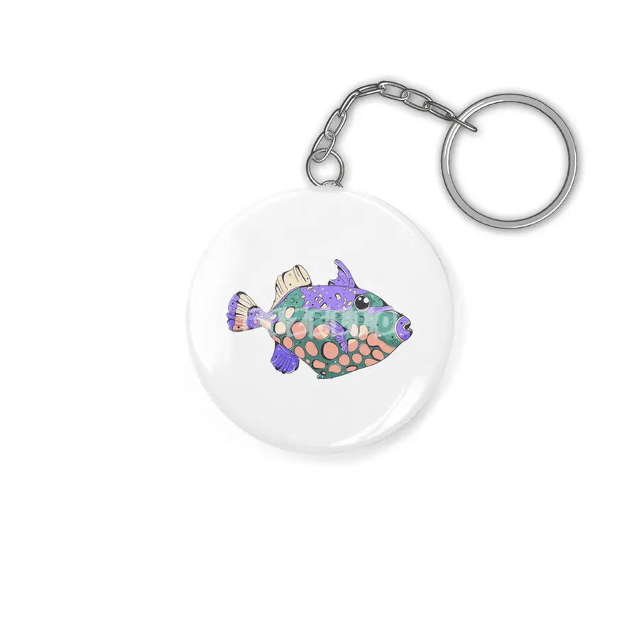 Clown Triggerfish Anahtarlık