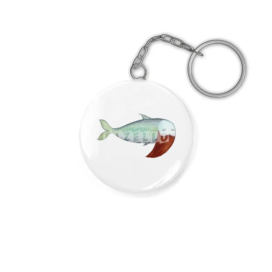 Fish with Beard Anahtarlık