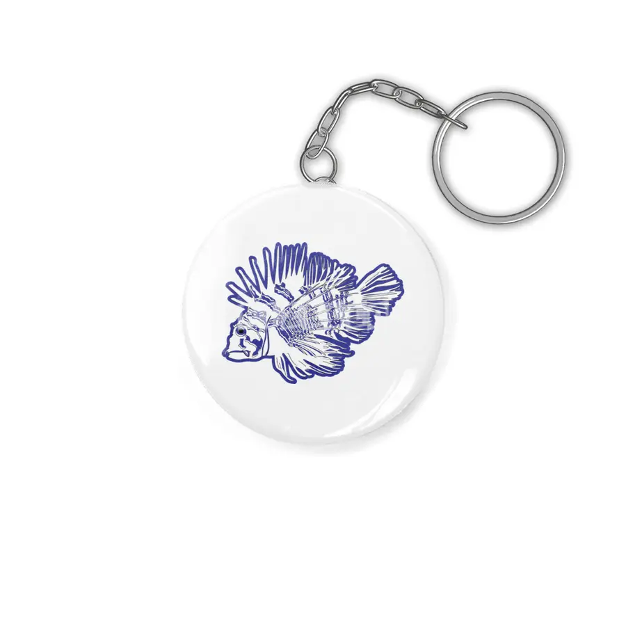 Lionfish - Blue Anahtarlık