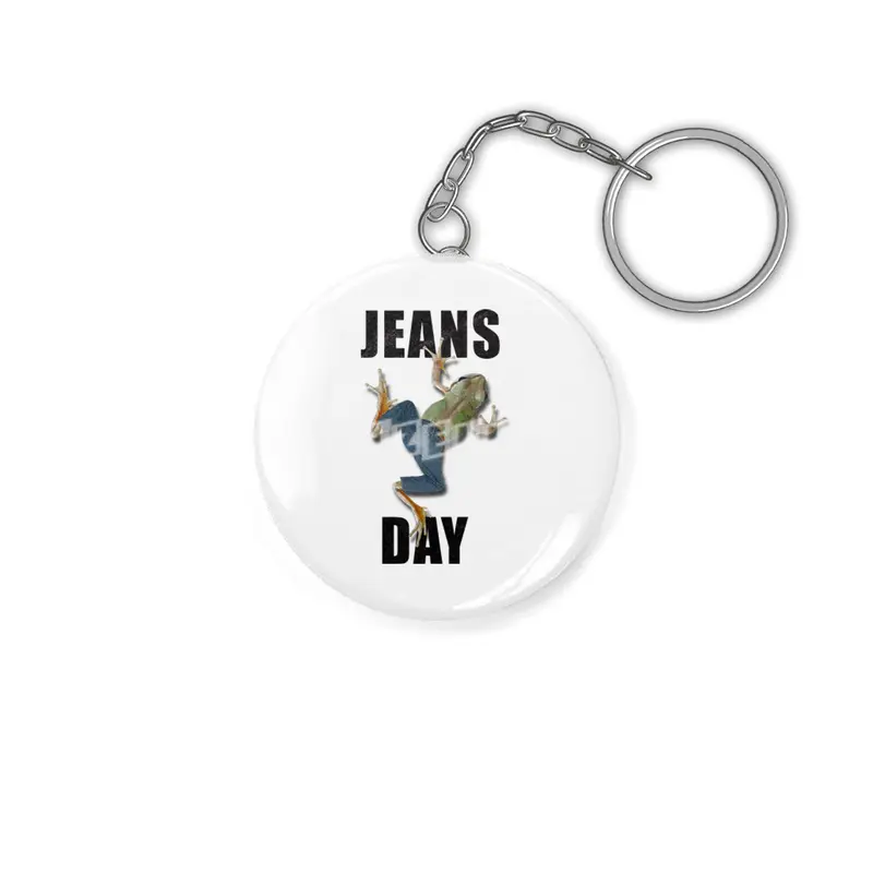JEANS DAY (frog) Anahtarlık