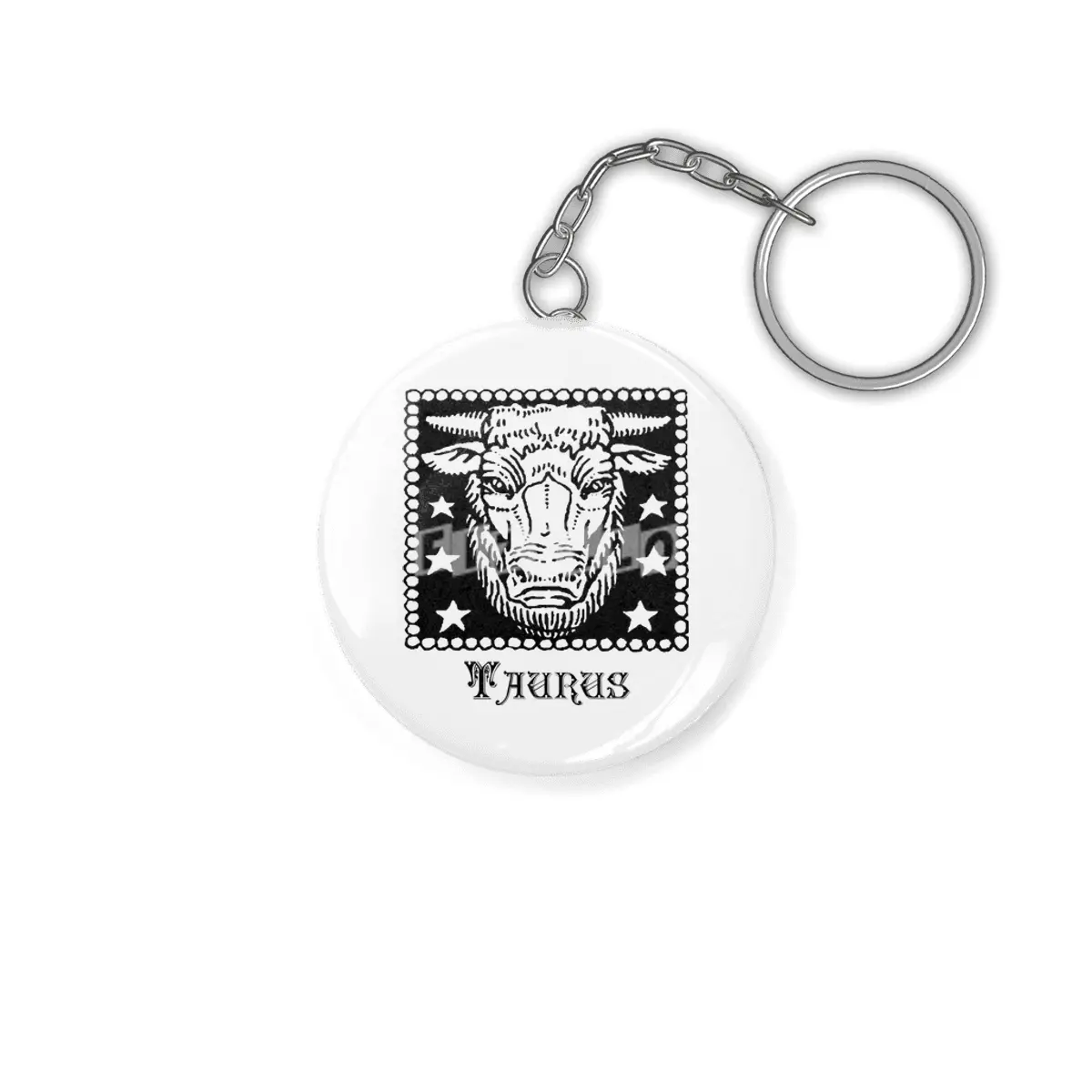 Taurus Birth Sign Zodiac Horoscope Symbol Astrology Sign Anahtarlık