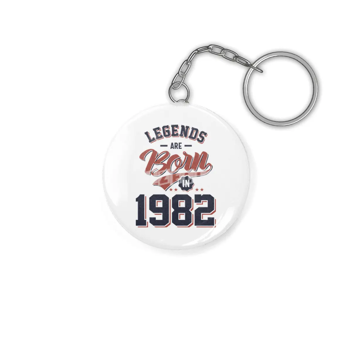 Legends Are Born in 1982 Birthday Gift Anahtarlık