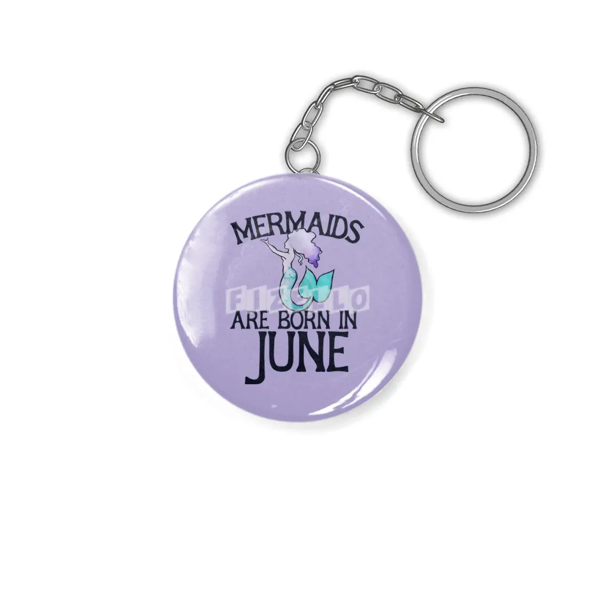 Mermaids are born in June Anahtarlık
