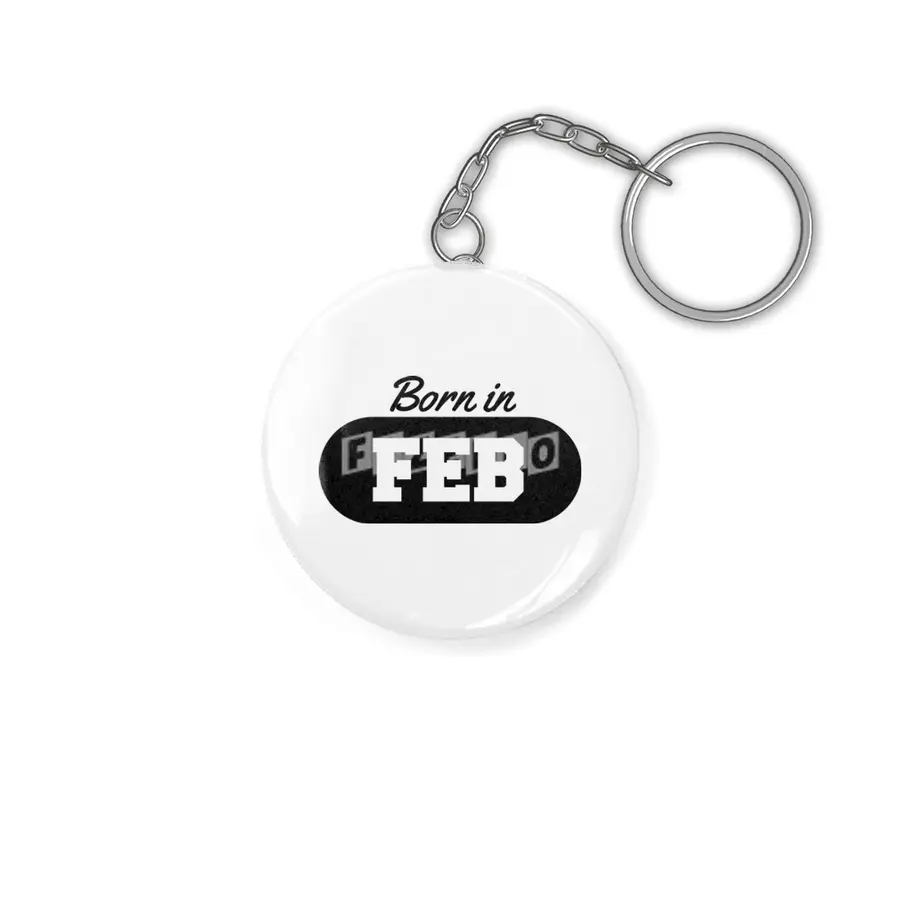 Born in February Anahtarlık