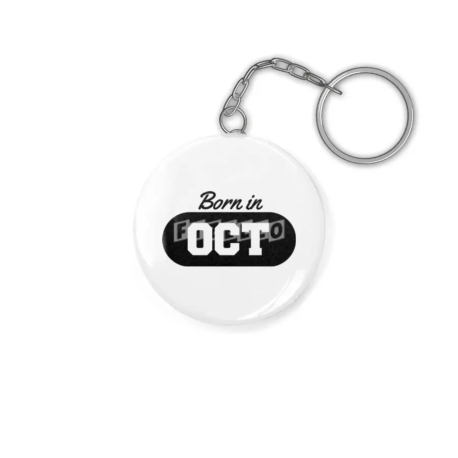 Born in October Anahtarlık