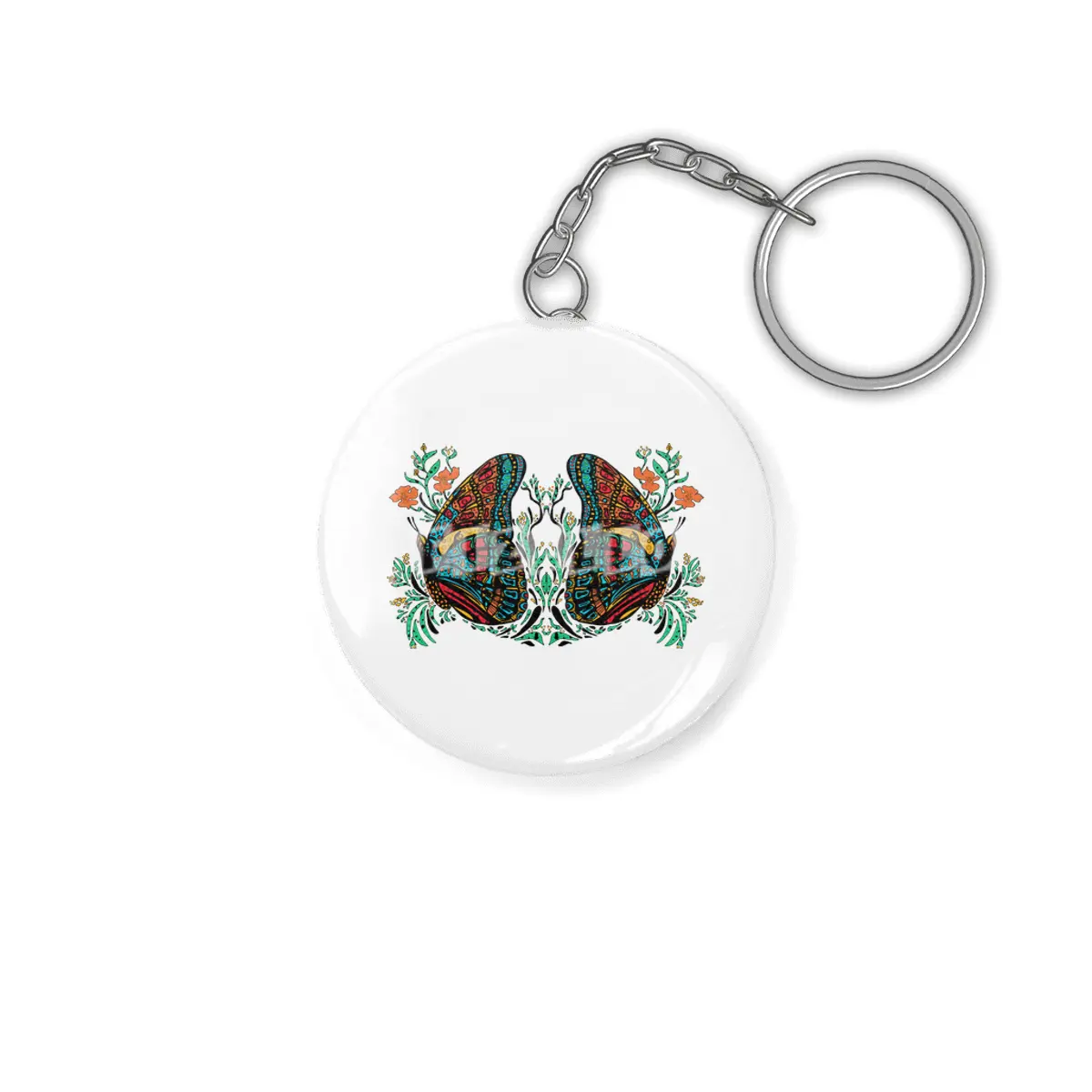 Turquoise Butterfly Anahtarlık