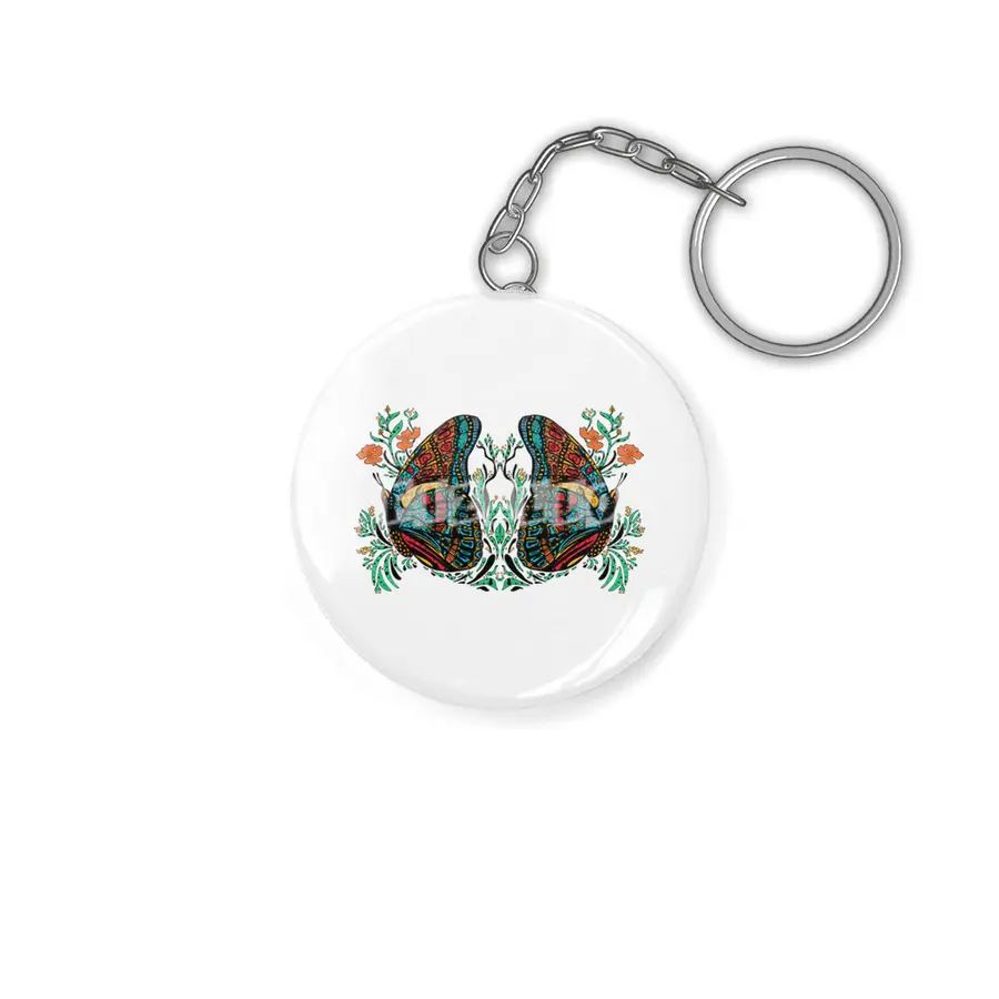 Turquoise Butterfly Anahtarlık