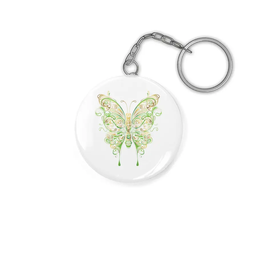 Ornamental Butterfly Anahtarlık