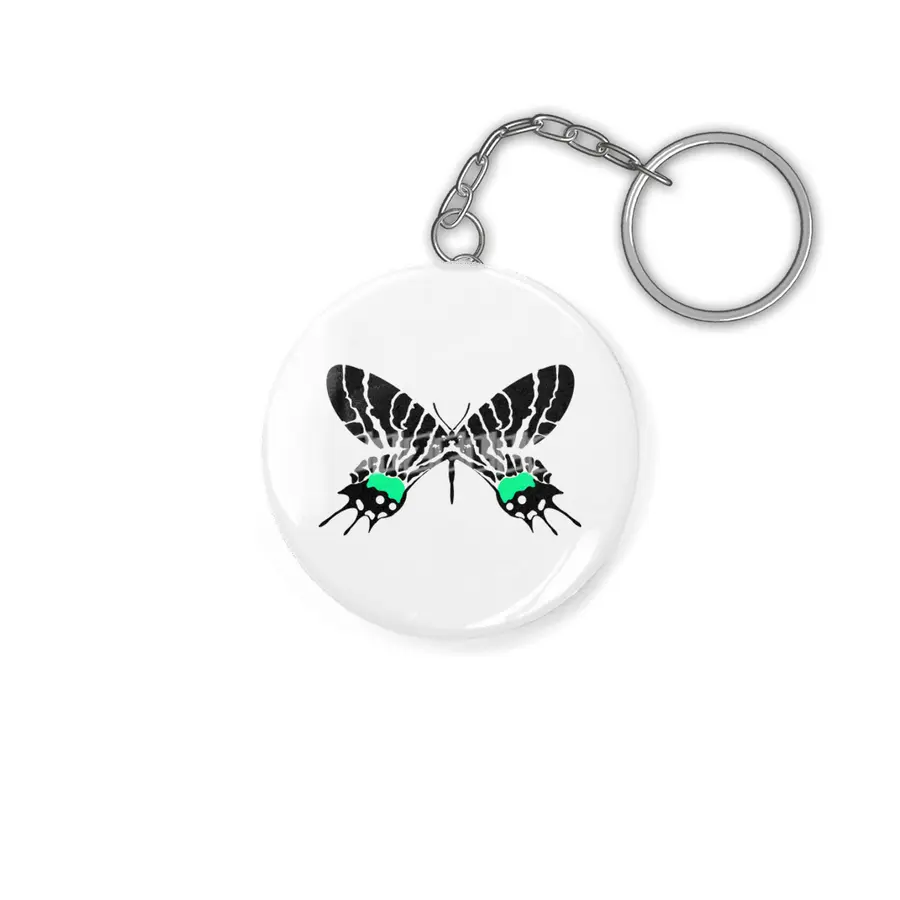 minty butterfly Anahtarlık