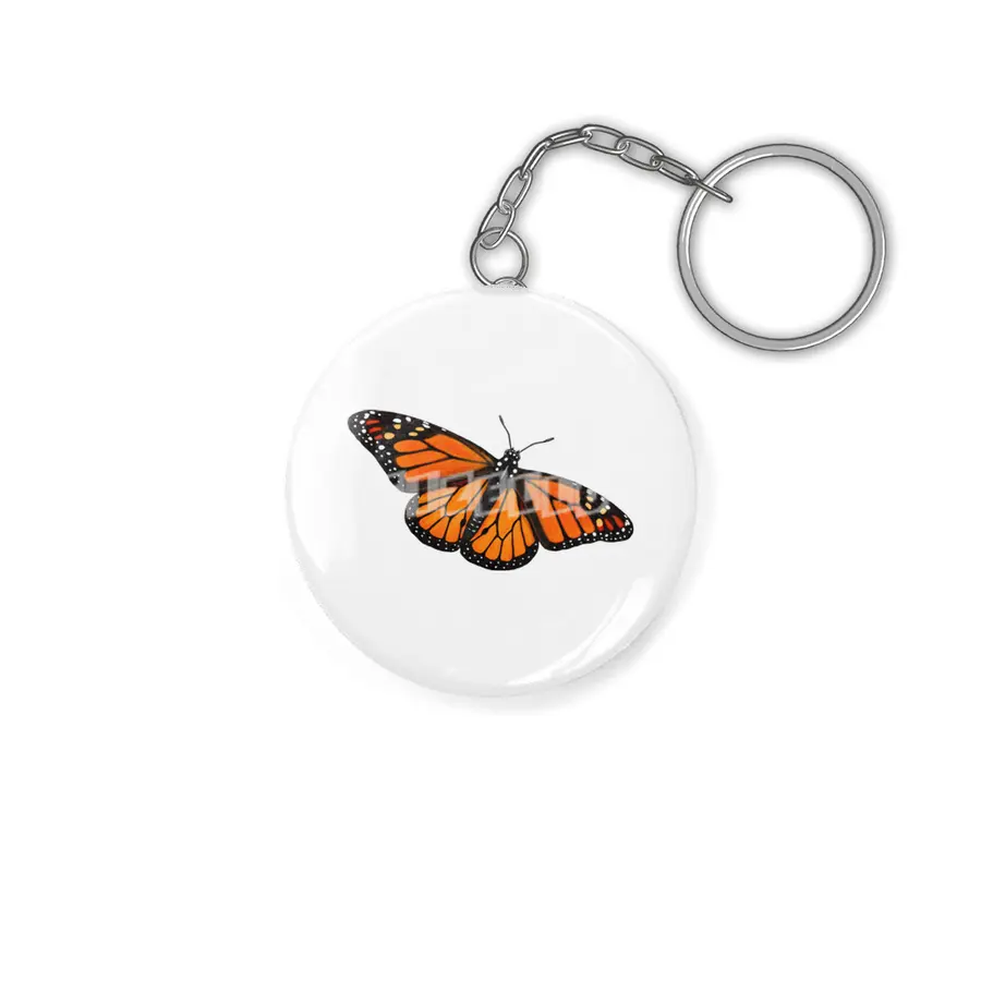 Monarch Butterfly Anahtarlık