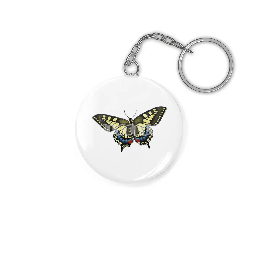 Tiger Swallowtail Butterfly Anahtarlık
