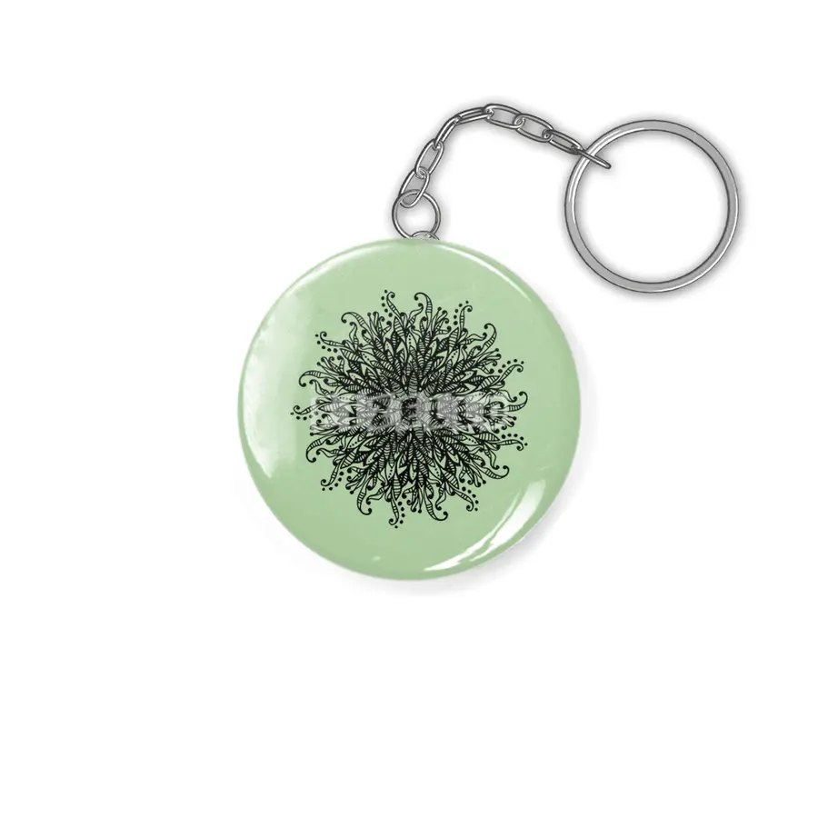 Decorative Mandala Graphic Print Design GC-005 Anahtarlık