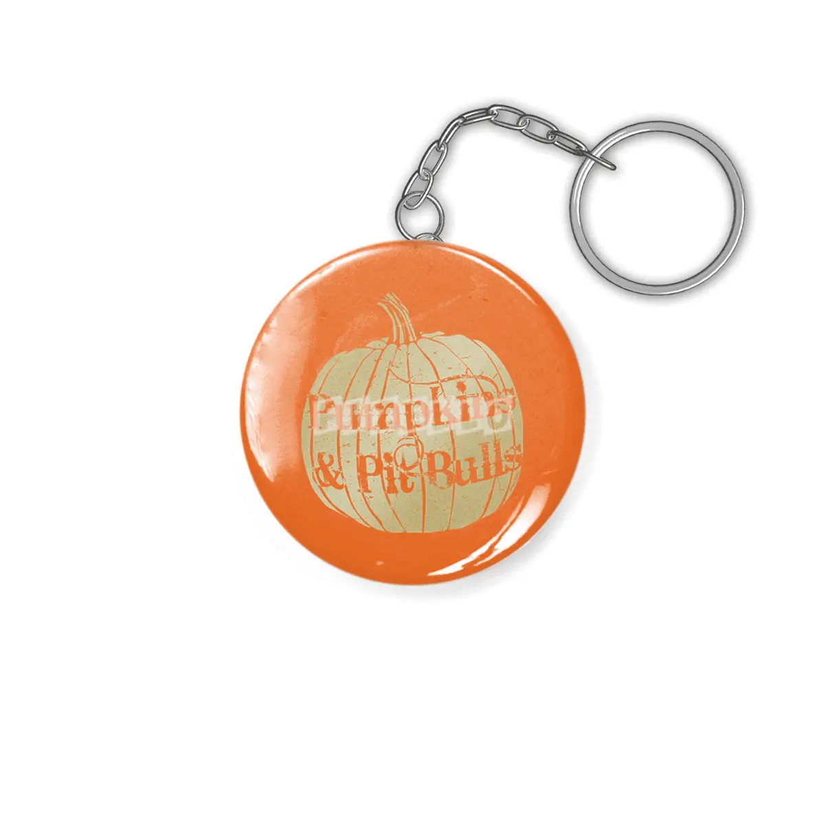 Pumpkins & Pit Bulls Anahtarlık