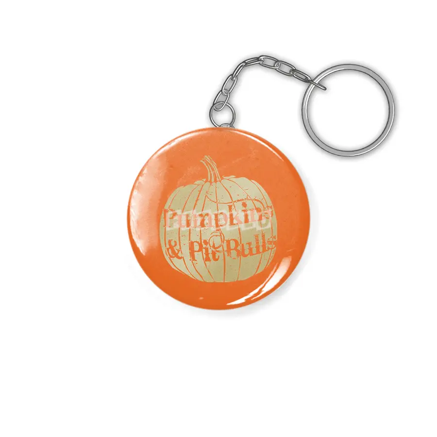 Pumpkins & Pit Bulls Anahtarlık