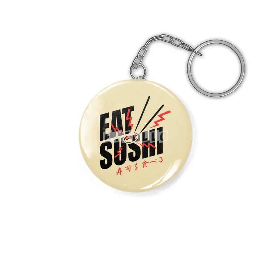 Eat sushi Anahtarlık