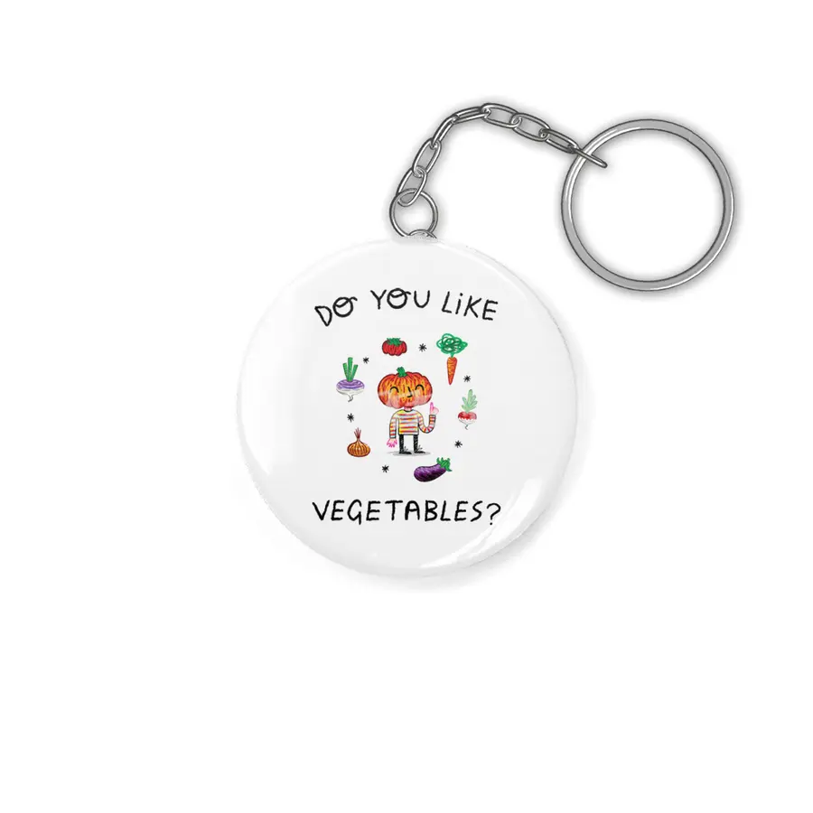 Do You Like Vegetables? Anahtarlık