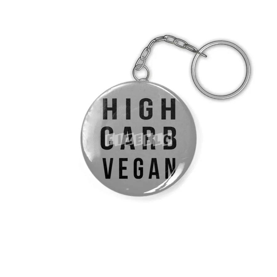 High Carb Vegan Anahtarlık