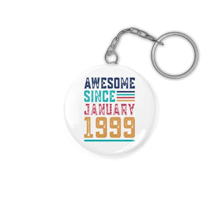 Awesome Since January 1999 Anahtarlık
