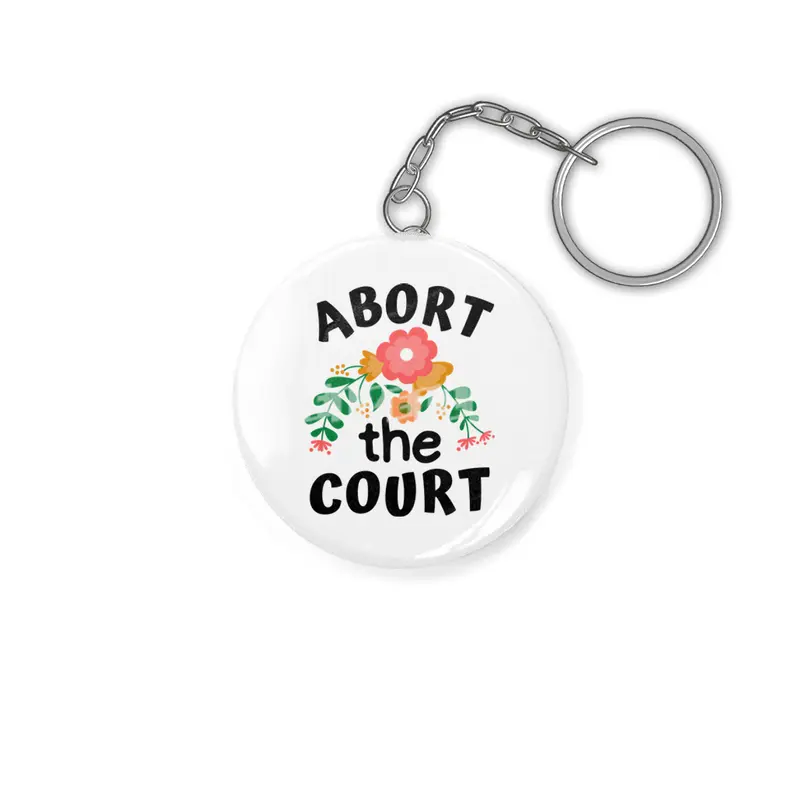 Abort The Court Anahtarlık