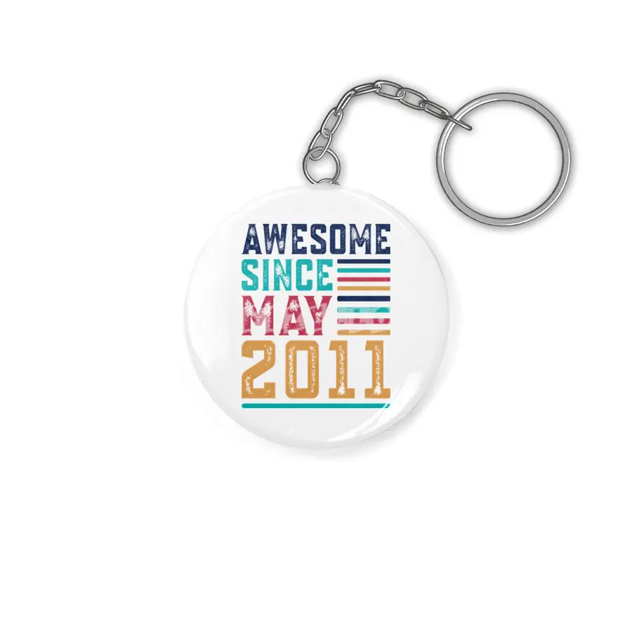 Awesome Since May 2011 Anahtarlık
