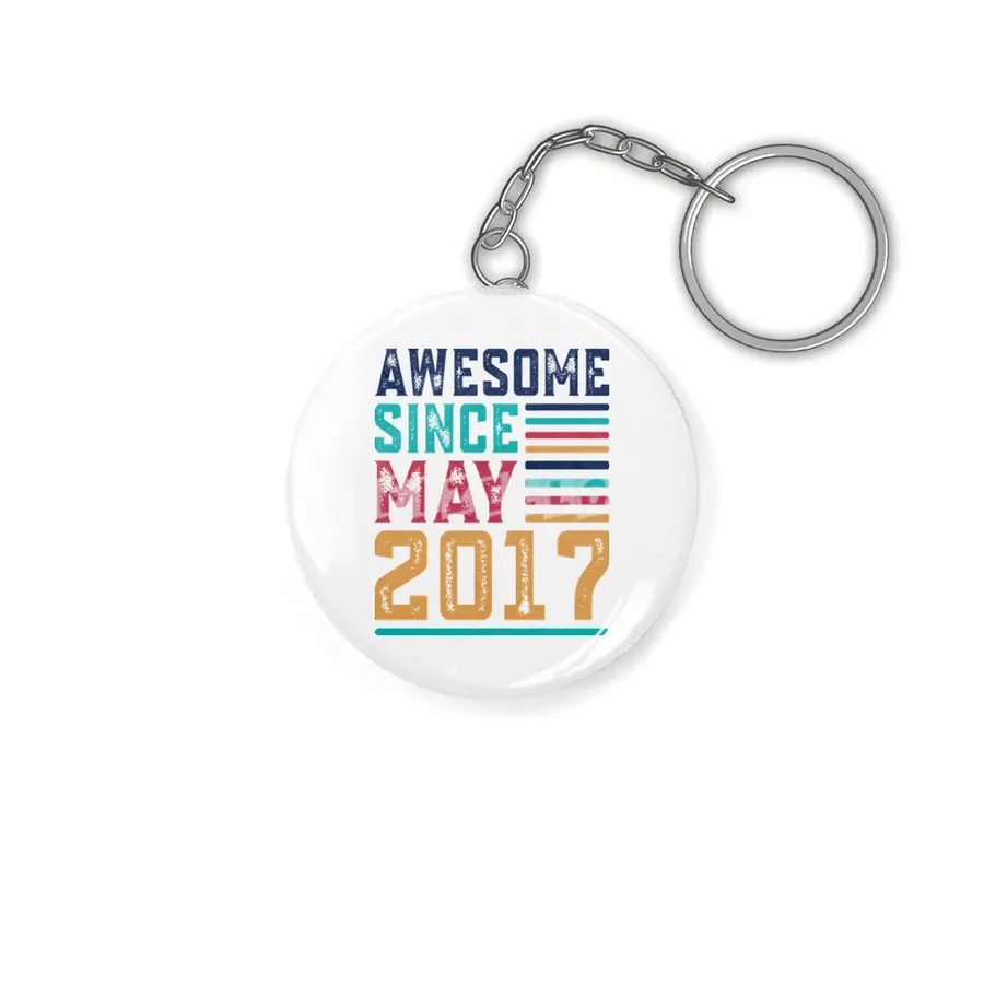 Awesome Since May 2017 Anahtarlık